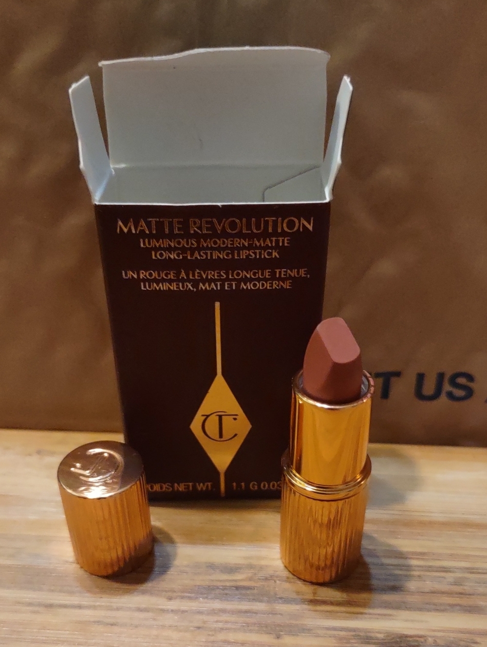3 For $12.00  Matte Revolution Lipstick — Pillow Talk
